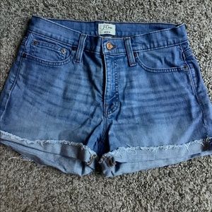 J crew Jean shorts